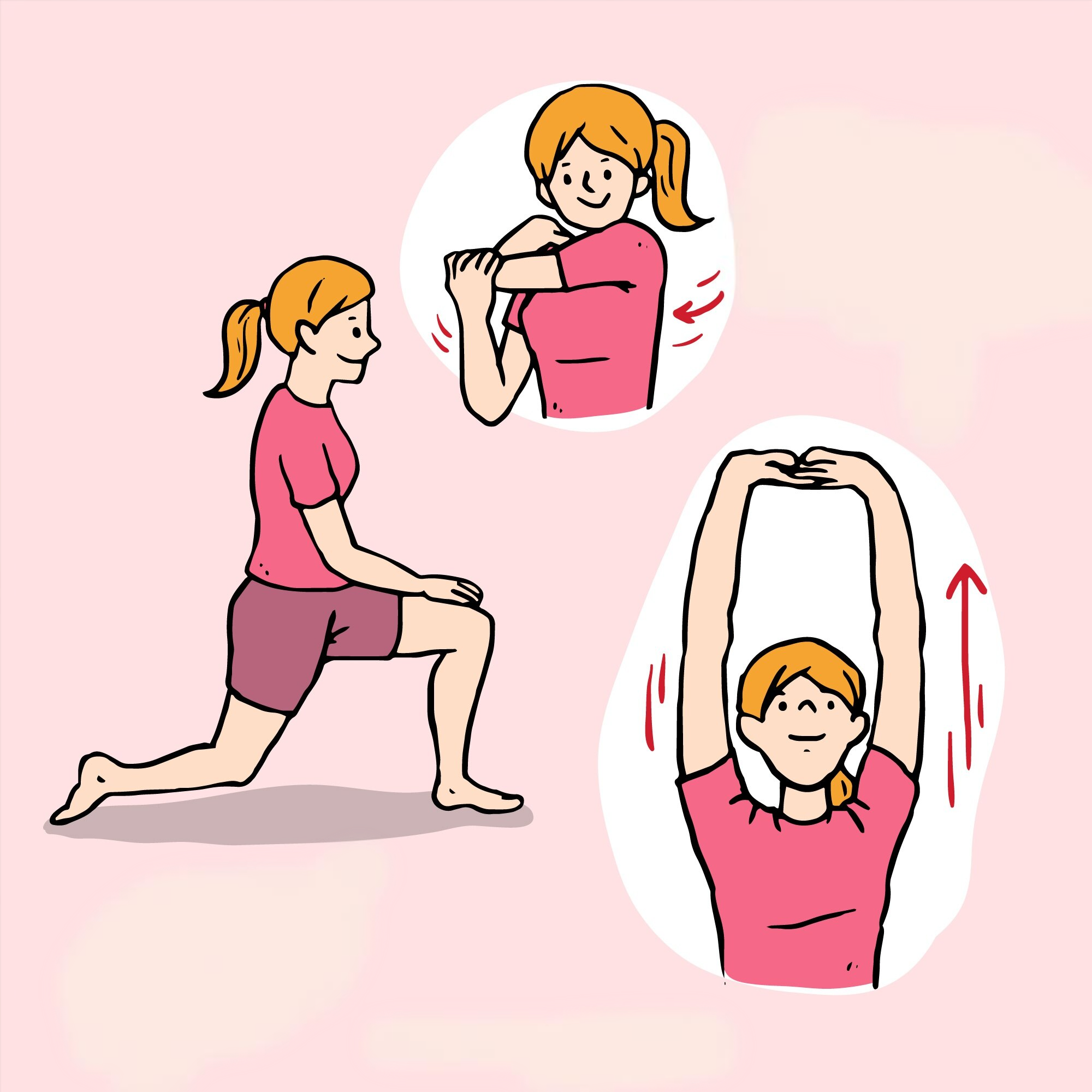 Doing wrist exercise