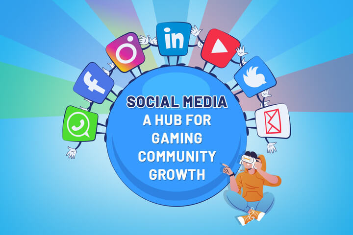 Social Media- A Hub For Gaming Community Growth